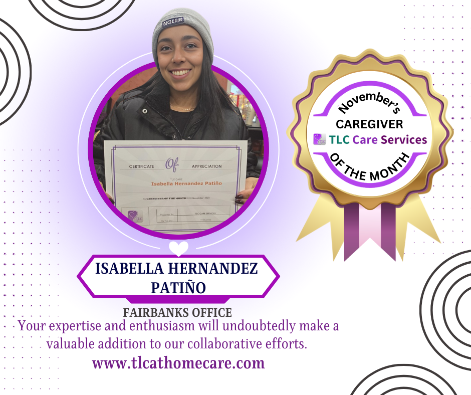 Fairbanks Caregiver of the month