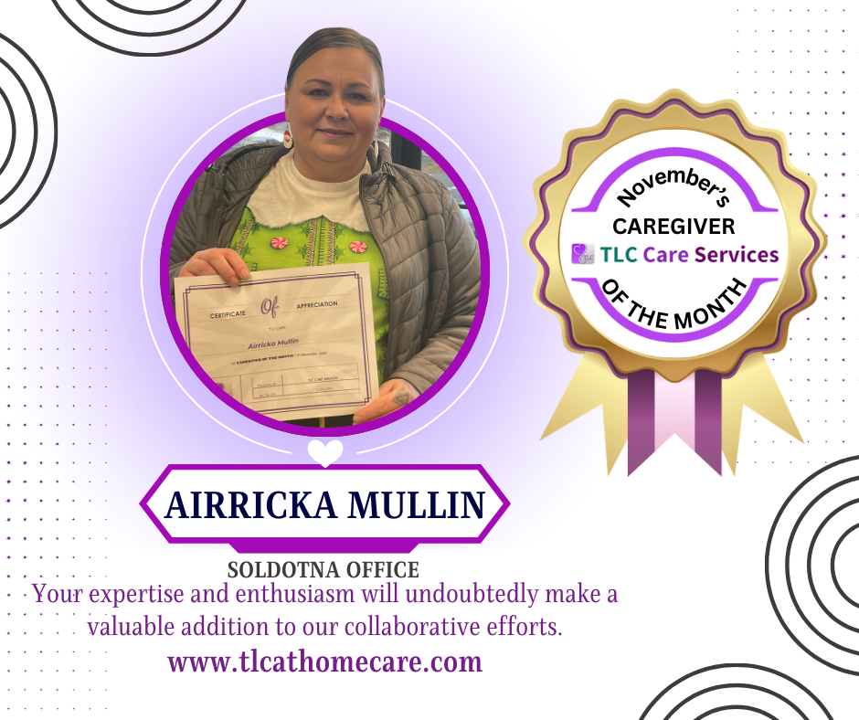 Soldotna Caregiver of the month