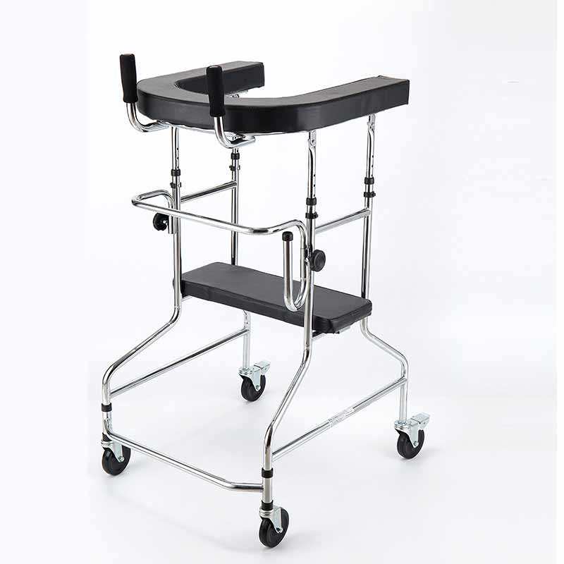 HIGH-QUALITY U-SHAPED ADJUSTABLE HEIGHT ADULT WALKING AID