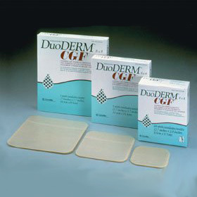 DuoDERM CGF ADHESIVE BORDER HYDROCOLLOID DRESSING 4″ X 4″