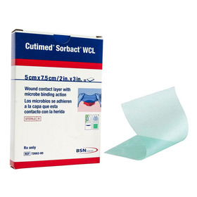 CUTIMED SORBACT WOUND CONTACT LAYER 2″ X 3″