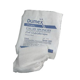 NON-STERILE WOVEN GAUZE SPONGE (8″ X 4″, 12-PLY)