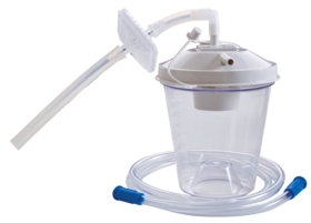 SUCTION CANISTER KIT, 800CC WITH FLOATER TOP